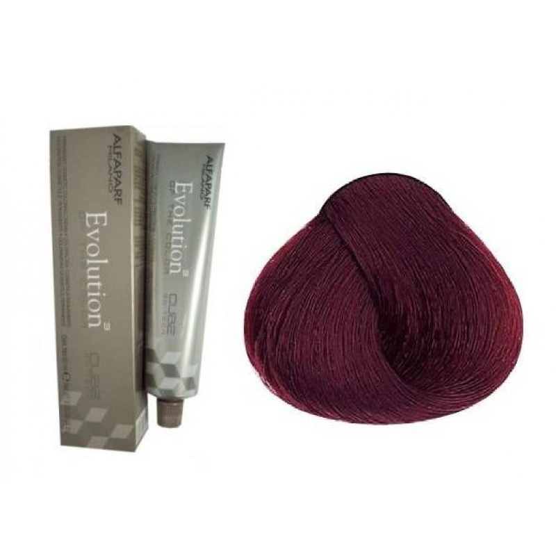 Alfaparf Evolution of the Color CUBE hajfesték - 4.66I 60ml Medium Intense Red Brown képe 2